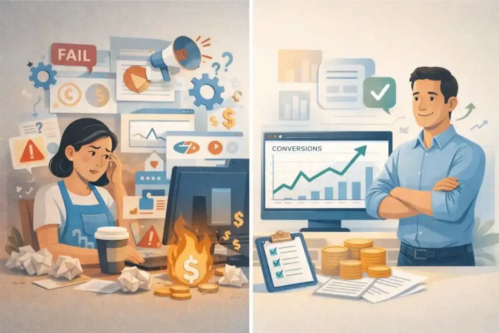 Stressful work environment versus success