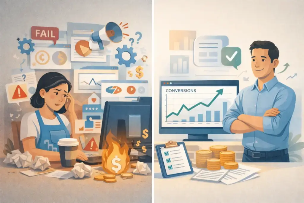 Stressful work environment versus success